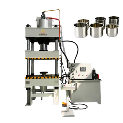 Premsa hidràulica de quatre columnes de 500T amb sistema Servo